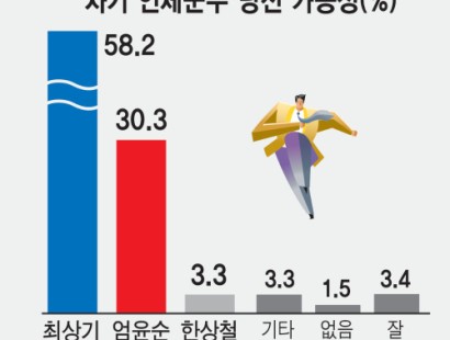 [강원일보-인제]연령·선거구로 갈린 민심⋯절반 이상은 마음 굳혀[에이스리서치]